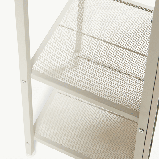 Espelho de corpo inteiro 2 em 1 Frenraby com prateleiras 165x40x35 cm - Areia en.casa Espelho de corpo inteiro 2 em 1 Frenraby com prateleiras 165x40x35 cm - Areia en.casa