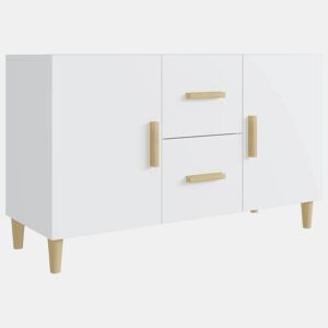 Aparador - Bufete - Móvei de apoio 100x36x60 cm derivados de madeira branco pt3126