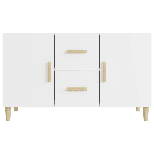 Aparador - Bufete - Móvei de apoio 100x36x60 cm derivados de madeira branco pt3126