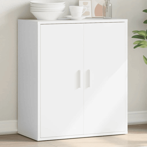 Aparador - Bufete - Móvei de apoio 79x38x80 cm derivados de madeira branco pt3207