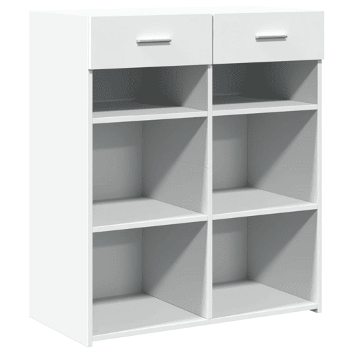 Aparador - Bufete - Móvei de apoio 80x42,5x93 cm derivados de madeira branco pt4405