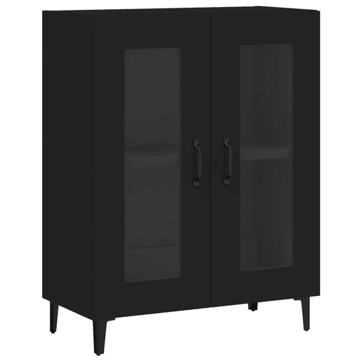 Aparador - Bufete - Móvei de apoio 69,5x34x90 cm derivados de madeira preto pt3547
