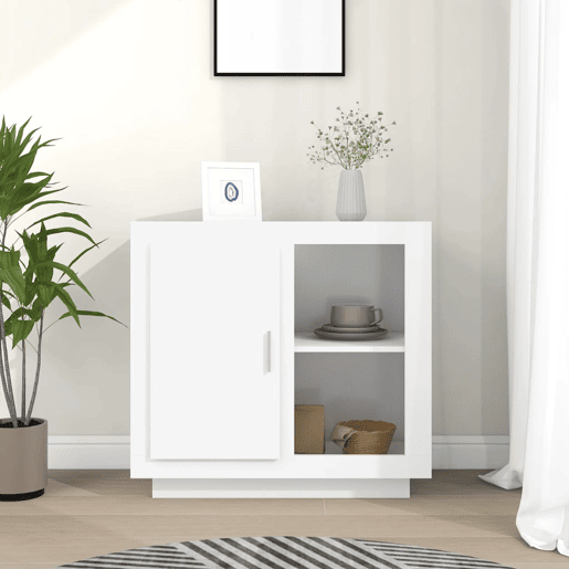 Aparador - Bufete - Móvei de apoio 80x40x75 cm branco pt1665