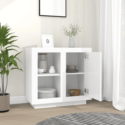 Aparador - Bufete - Móvei de apoio 80x40x75 cm branco pt1665