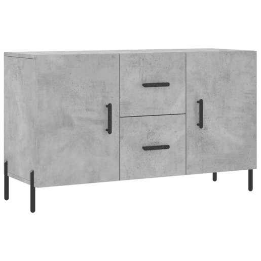 Aparador - Bufete - Móvei de apoio 100x36x60 cm derivados de madeira cinzento cimento pt3275