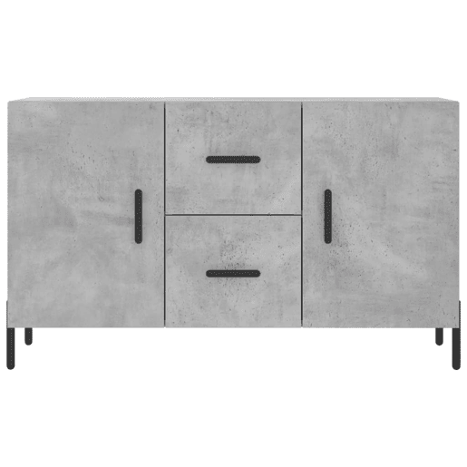 Aparador - Bufete - Móvei de apoio 100x36x60 cm derivados de madeira cinzento cimento pt3275