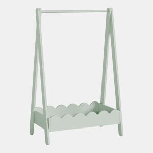 Bengaleiro de criança Vestnes MDF 99x66x38 cm Verde menta en.casa