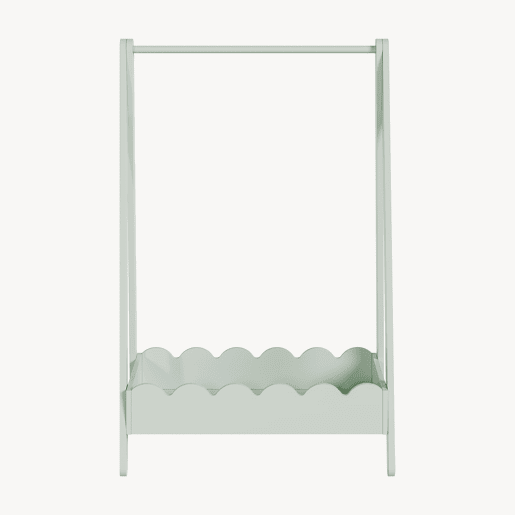 Bengaleiro de criança Vestnes MDF 99x66x38 cm Verde menta en.casa Bengaleiro de criança Vestnes MDF 99x66x38 cm Verde menta en.casa