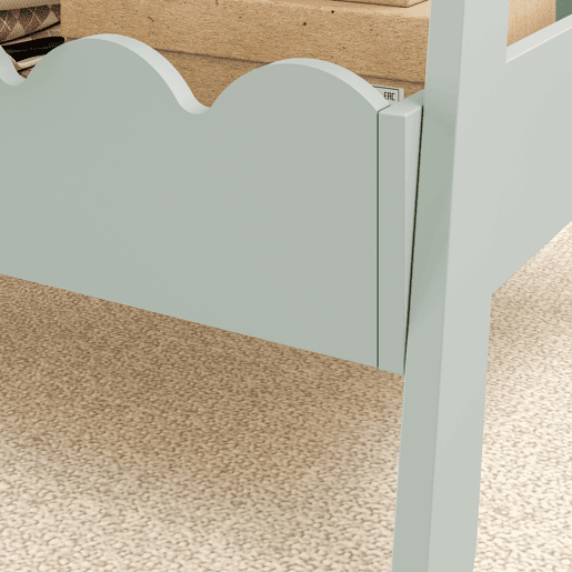 Bengaleiro de criança Vestnes MDF 99x66x38 cm Verde menta en.casa Bengaleiro de criança Vestnes MDF 99x66x38 cm Verde menta en.casa