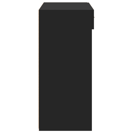 Aparador - Bufete - Móvei de apoio 80x42,5x93 cm cm derivados de madeira preto pt3559