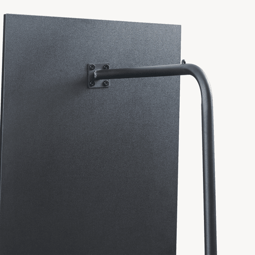 Espelho de corpo inteiro Saden com suporte 165x40x51cm Preto en.casa