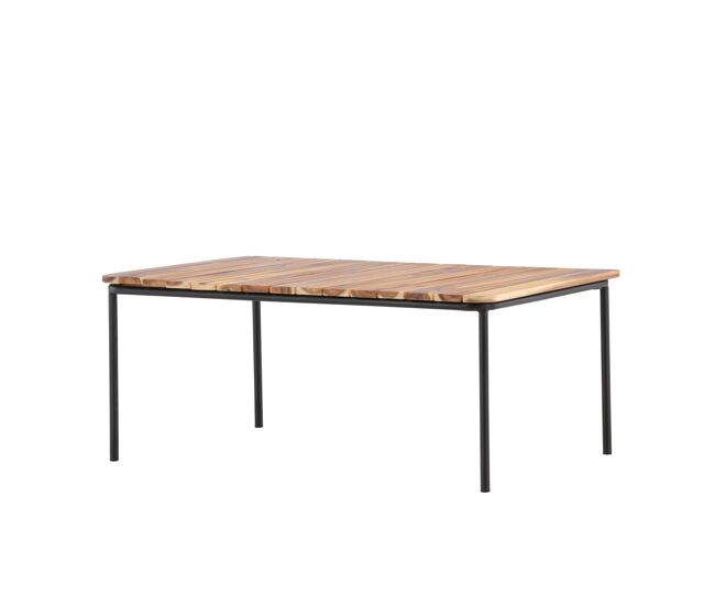 Mesa de centro para exterior penh 65x100x40 marrón