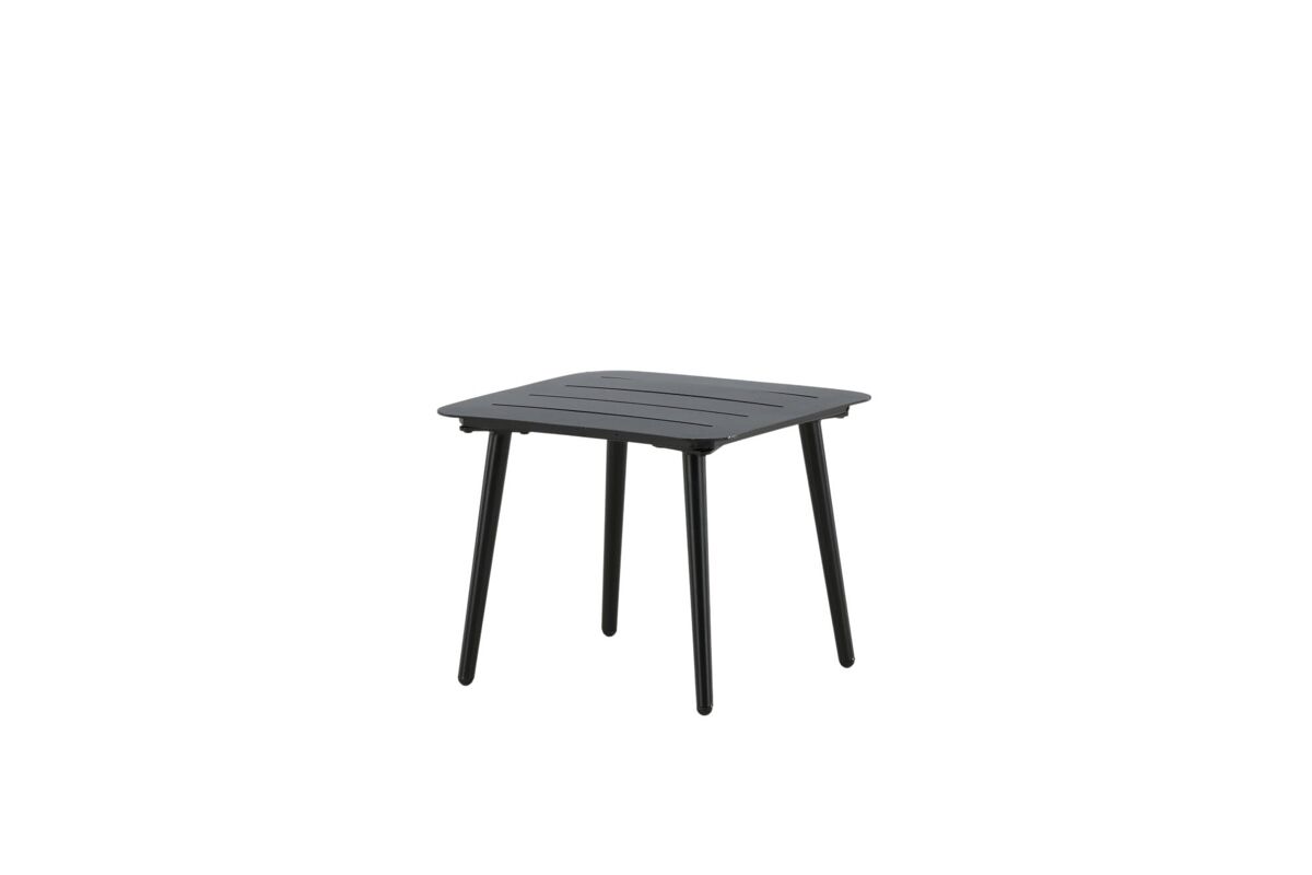 Mesa de centro para exterior lina 40x40x33 negro