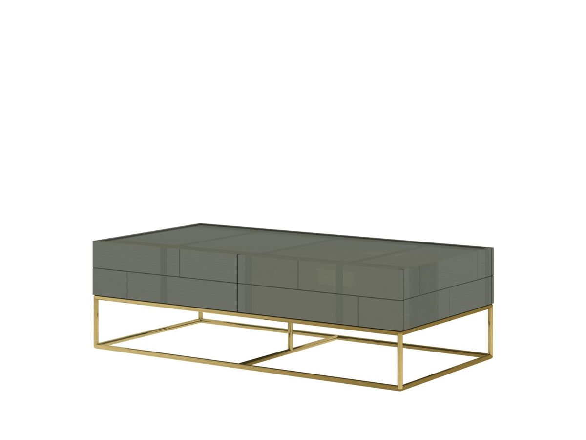 Mesa de centro rose hill 120x60x36 verde