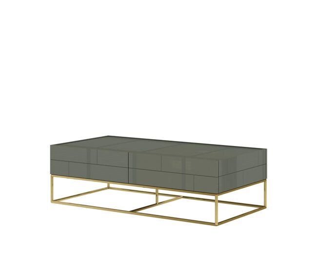 Mesa de centro rose hill 120x60x36 verde
