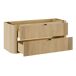 Conjunto mueble lavabo individual encastrado y columna Mila Conjunto mueble lavabo individual encastrado y columna Mila Roble