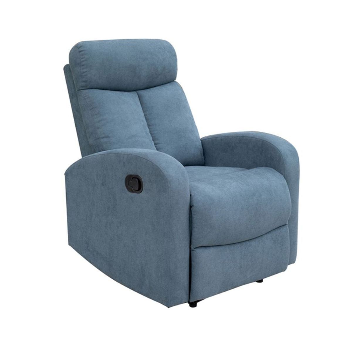 Sofá rela Siberia  plaza reclinable con reposapiés