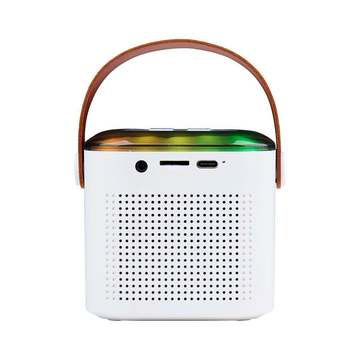 Set mini karaoke W micrófono + luces LED Bluetooth