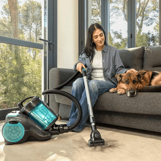 Cecotec Aspirador de pó Conga Rockstar Cyclonic Powerbag 900, com potente sucção de 175 AW e 20 kPa, capacidade de 2 litros.