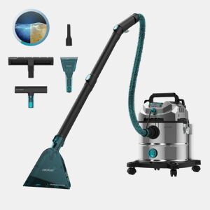 Cecotec Aspirador de Sólidos, Líquidos, Estofos e Tapetes com Fio Conga CarpetClean 20000 Pro Ultra. 1600W, 21kPa