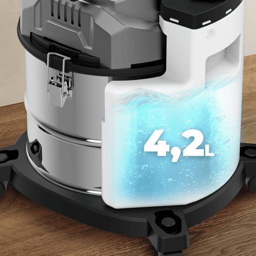 Cecotec Aspirador de Sólidos, Líquidos, Estofos e Tapetes com Fio Conga CarpetClean 20000 Pro Ultra. 1600W, 21kPa Cecotec Aspirador de Sólidos, Líquidos, Estofos e Tapetes com Fio Conga CarpetClean 20000 Pro Ultra. 1600W, 21kPa