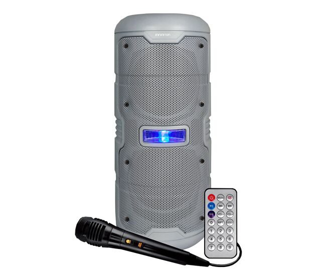 Altavoz infiniton k-50 3600mah 50w bluetooth con micrófono+mando a distancia blanco 43x18,6x18,6 cm