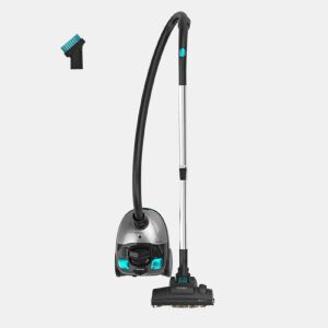 Aspirador de Trenó com Saco 2L Cecotec Conga Powerbag 2000 Compact Plus. 800W, Filtragem de Alta Eficiência, Tubo Telescópico