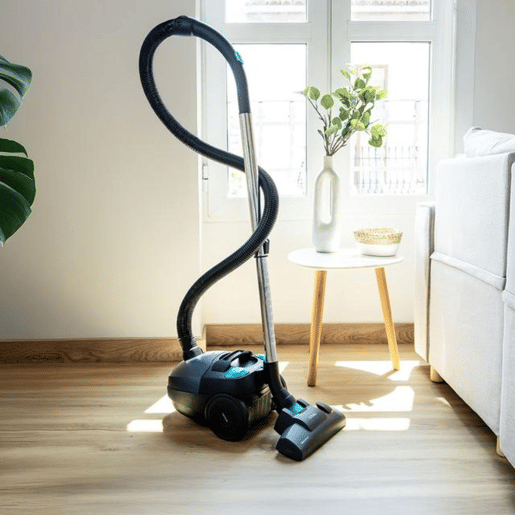 Aspirador de Trenó com Saco 2L Cecotec Conga Powerbag 2000 Compact Plus. 800W, Filtragem de Alta Eficiência, Tubo Telescópico