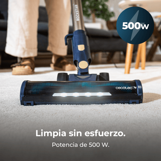 Aspirador Vertical com Fio Cecotec Conga Rockstar 800 Powerhead Titan. 500W, Potência de Sucção de 15kPa, Depósito de 700ml