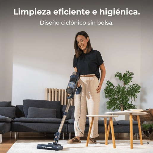 Aspirador Vertical com Fio Cecotec Conga Rockstar 800 Powerhead Titan. 500W, Potência de Sucção de 15kPa, Depósito de 700ml