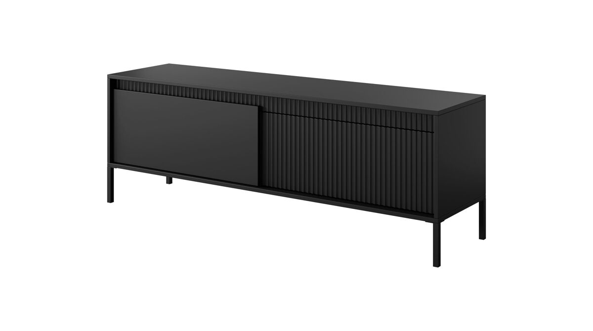 Mueble de tv sensation 153x39x53 negro