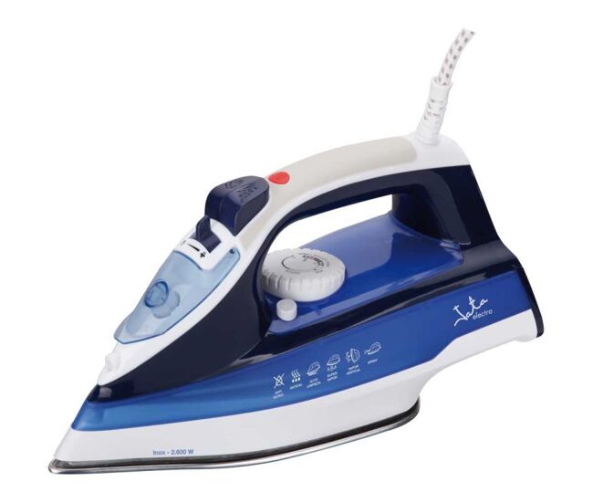 Plancha de vapor jata pl618 2600w suela inox antical permanente