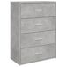 Aparador - Mueble de almacenamiento 2 uds 60 Aparador - Mueble de almacenamiento 2 uds 60 Blanco