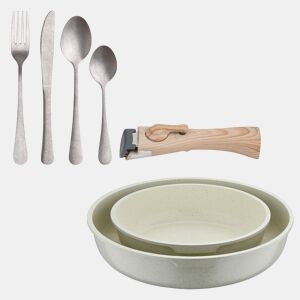 Conjunto de frigideiras