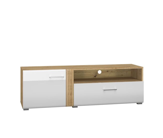 Mueble de tv adagio 150x42x47 blanco