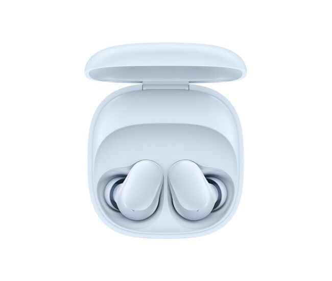 Auriculares inalámbricos xiaomi redmi buds 6 play + estuche de carga azul