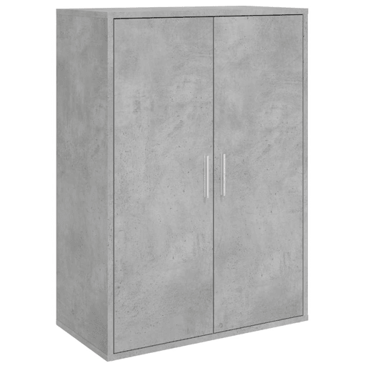 Aparadores - Bufetes - Móveis de apoio 2 pcs 60x31x84 cm derivados madeira cinzento cimento pt5186