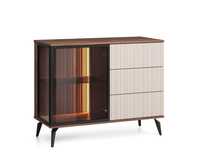 Aparador vici 103x39x80 beige