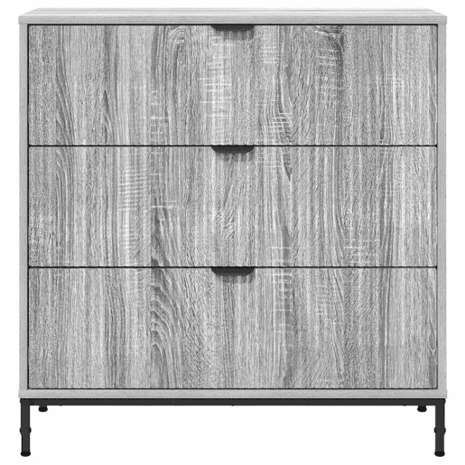 Bufete - Móvei de apoio Cinza Sonoma 79,5 x 33 x 82 cm Madeira processada pt4080