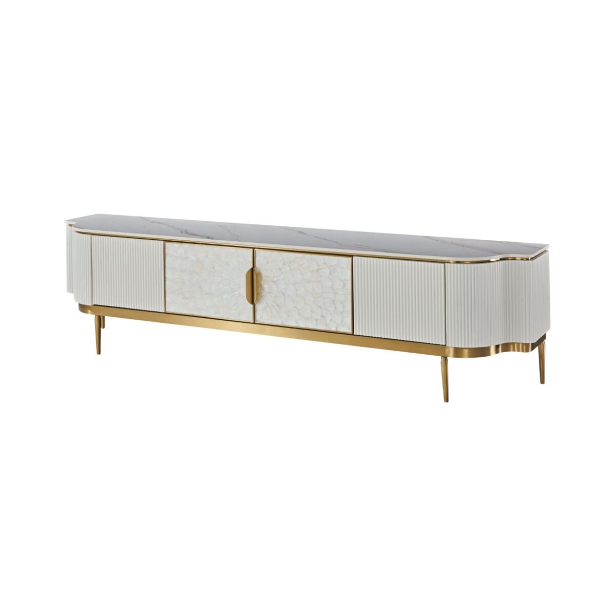 Mueble de tv stilig 200x40x52 beige