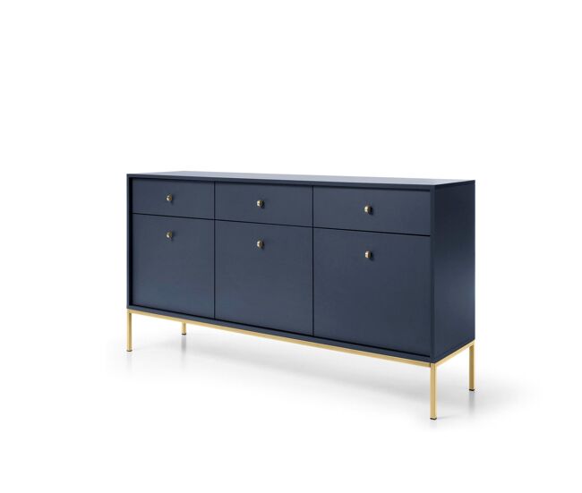 Aparador mono 154x39x84 azul
