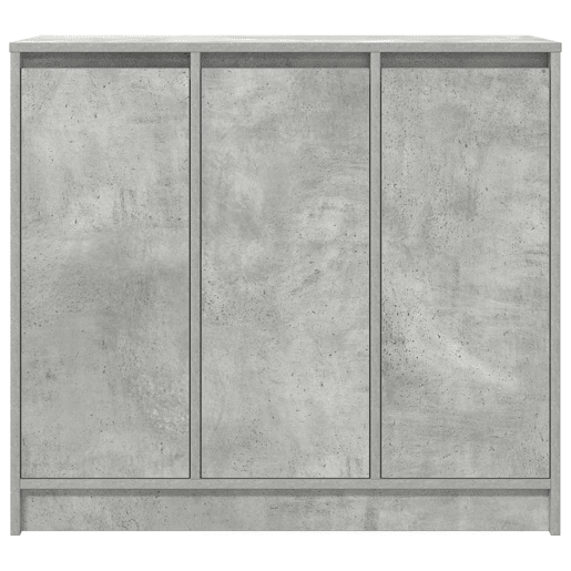 Aparador - Bufete - Móvei de apoio 85x34x76 cm derivados de madeira cinzento cimento pt3366