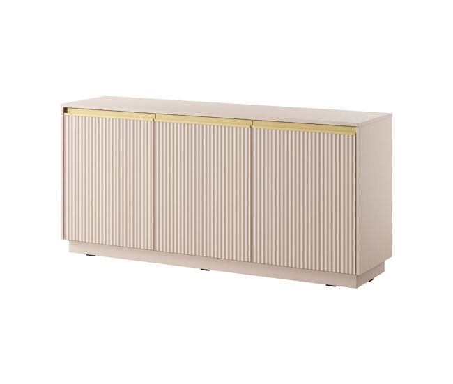 Aparador royal 154x39x72 beige, dorado