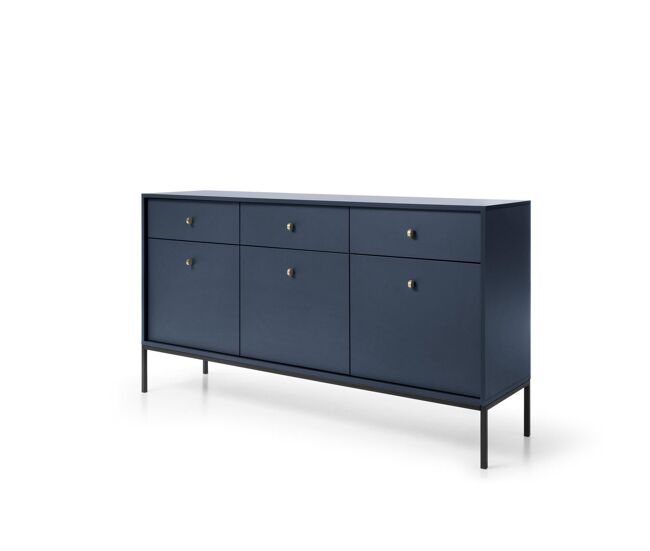 Aparador mono 154x39x84 azul