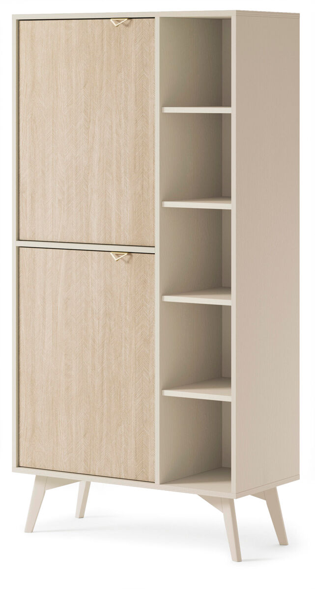 Aparador forest 80x38x160 beige