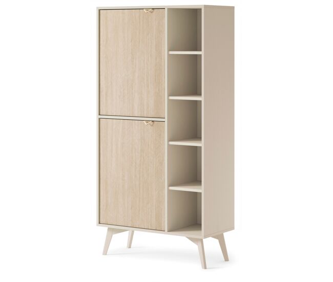 Aparador forest 80x38x160 beige