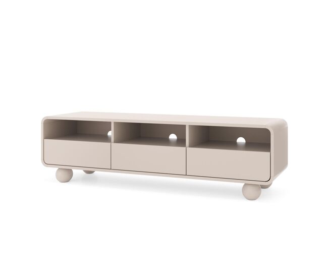 Mueble de tv albion 160x39x44 beige