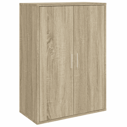 Aparadores - Bufetes - Móveis de apoio 2 pcs 60x31x84 cm derivados madeira carvalho sonoma pt5228