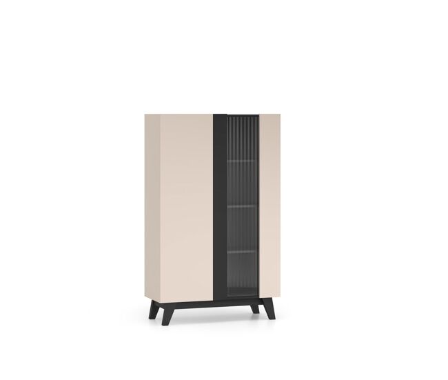 Aparador freshion 95x40x155 beige