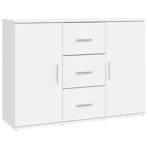 Aparador - Bufete - Móvei de apoio 91x29,5x65 cm derivados de madeira branco pt2440